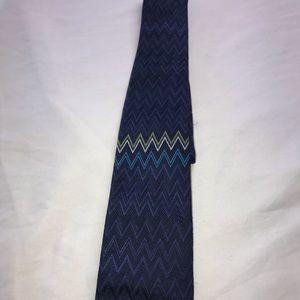 Missoni for Target Blue Necktie Chevron Print